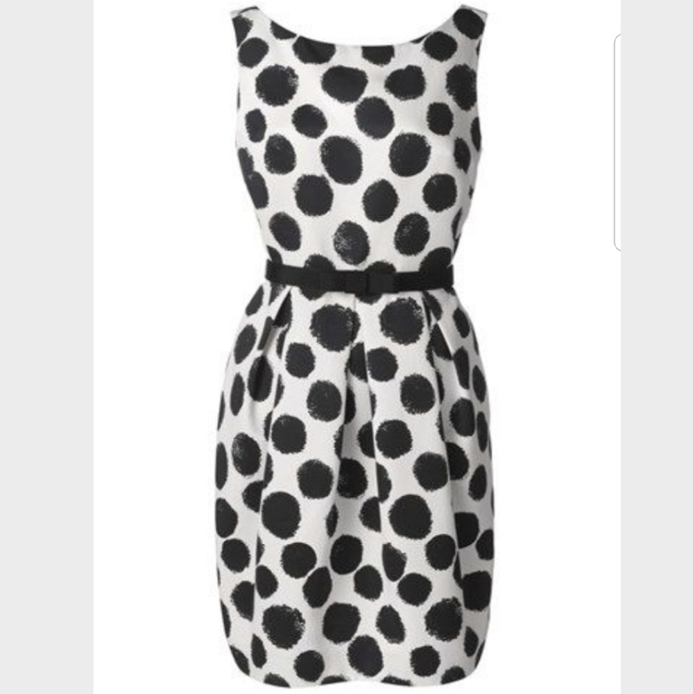 Eliza J Polka Dot Tulip Dress